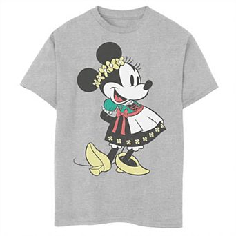 Disney's Minnie Mouse Boys 8-20 Happy Dirndl Portrait Graphic Tee