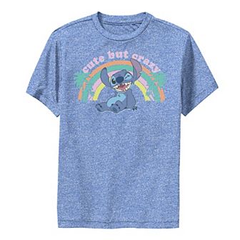 Disney's Lilo & Stitch Boys 8-20 Cute But Crazy Stitch Performance Graphic Tee
