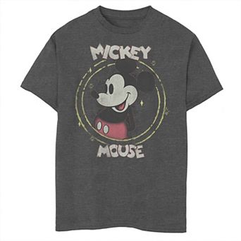 Disney's Mickey Mouse & Friends Boys 8-20 Spotty Mickey Mouse Portrait Graphic Tee