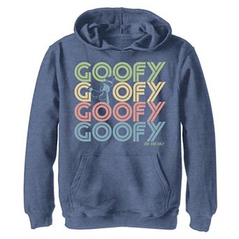 Disney's Goofy Boys 8-20 Head Portrait Name Stack Graphic Fleece