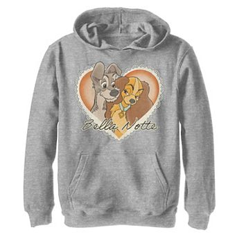 Disney's Lady & The Tramp Boys 8-20 Vintage Valentine Graphic Fleece