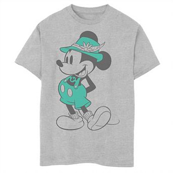 Disney's Mickey Mouse Boys 8-20 Vintage Lederhosen Portrait Graphic Tee