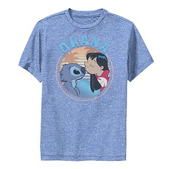Disney's Lilo & Stitch Boys 8-20 Ohana Portrait Performance Graphic Tee