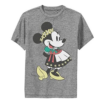 Disney's Minnie Mouse Boys 8-20 Happy Dirndl Portrait Performance Graphic Tee