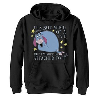 Disney's Winnie The Pooh Eeyore Boys 8-20 Not Much Of A Tail Graphic Fleece Hoodie