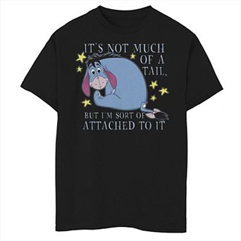 Disney's Winnie The Pooh Eeyore Boys 8-20 Not Much Of A Tail Graphic Tee