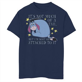 Disney's Winnie The Pooh Eeyore Boys 8-20 Not Much Of A Tail Graphic Tee