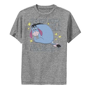 Disney's Winnie The Pooh Eeyore Boys 8-20 Not Much Of A Tail Performance Graphic Tee