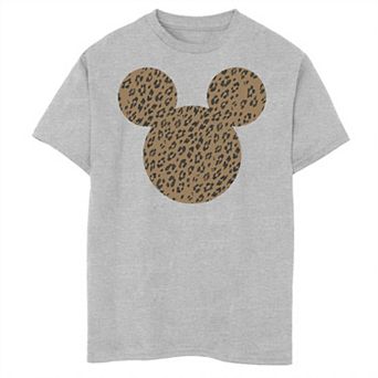 Disney's Mickey Mouse & Friends Boys 8-20 Mickey Mouse Cheetah Print Graphic Tee