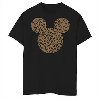 Disney's Mickey Mouse & Friends Boys 8-20 Mickey Mouse Cheetah Print Graphic Tee