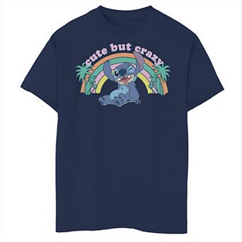 Disney's Lilo & Stitch Boys 8-20 Cute But Crazy Stitch Graphic Tee