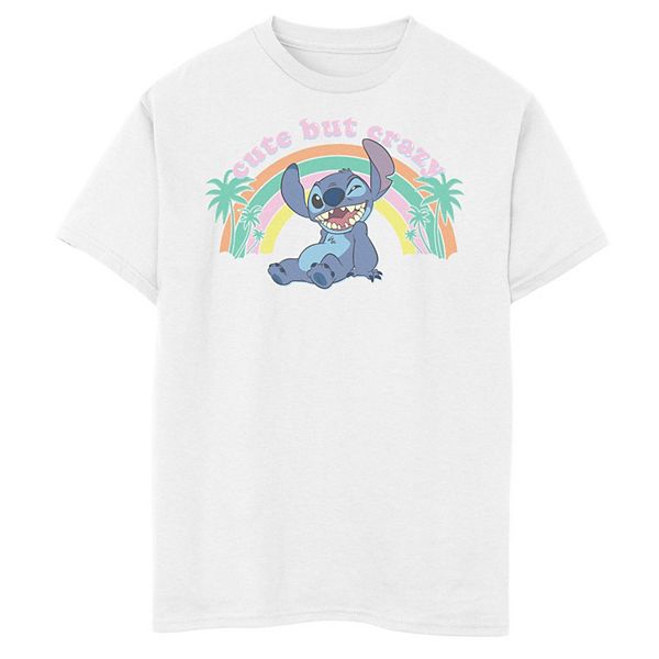 Disney's Lilo & Stitch Boys 8-20 Cute But Crazy Stitch Graphic Tee