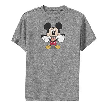 Disney's Mickey Mouse Boys 8-20 Goofy Face Portrait Performance Graphic Tee