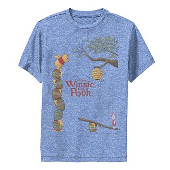 Disney's Winnie The Pooh Boys 8-20 & Piglet Honey Pot Stack Performance Graphic Tee