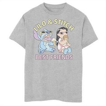 Disney's Lilo & Stitch Boys 8-20 Best Friends Ice Cream Graphic Tee