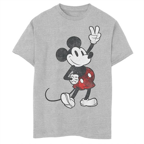 Disney's Mickey Mouse Boys 8-20 Classic Camouflage Portrait Graphic Tee