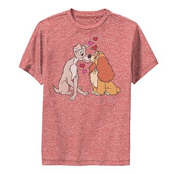 Disney's Lady & The Tramp Boys 8-20 Puppy Love Performance Graphic Tee