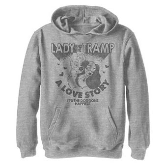 Disney's Lady & The Tramp Boys 8-20 A Love Story Doggone Happiest Graphic Fleece
