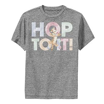 Disney's Winnie The Pooh Boys 8-20 Easter Tigger Hop To It Performance Graphic Tee