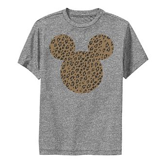 Disney's Mickey Mouse & Friends Boys 8-20 Mickey Mouse Cheetah Print Performance Graphic Tee