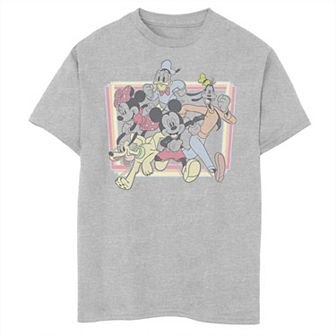 Disney's Mickey Mouse Boys 8-20 & Friends Burst Through Portrait Graphic Tee