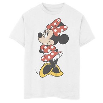 Disney's Minnie Mouse Boys 8-20 Vintage Minnie Pose Graphic Tee