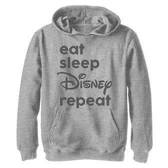 Disney's Boys 8-20 Eat Sleep Disney Repeat Graphic Fleece