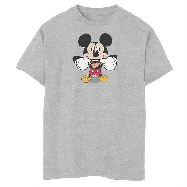 Disney's Mickey Mouse Boys 8-20 Goofy Face Portrait Graphic Tee