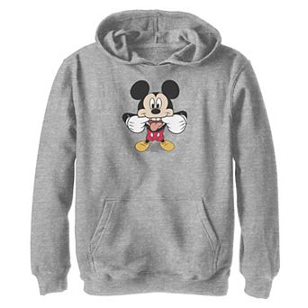 Disney's Mickey Mouse Boys 8-20 Goofy Face Portrait Graphic Fleece Hoodie