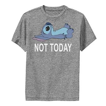 Disney's Lilo & Stitch Boys 8-20 Not Today Stitch Performance Graphic Tee