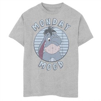 Disney's Winnie The Pooh Eeyore Boys 8-20 Monday Mood Graphic Tee