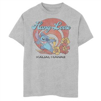Disney's Lilo & Stitch Boys 8-20 Hang Loose Kauai Hawaii Graphic Tee