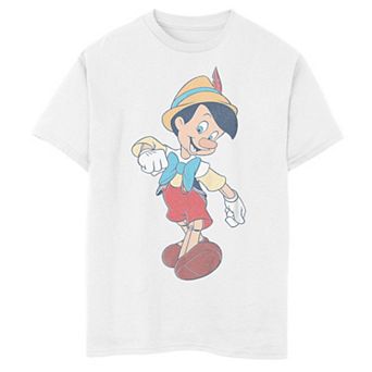 Disney's Pinocchio Boys 8-20 Vintage Portrait Graphic Tee