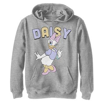 Disney's Mickey Mouse & Friends Boys 8-20 Daisy Duck Simple Portrait Graphic Fleece Hoodie