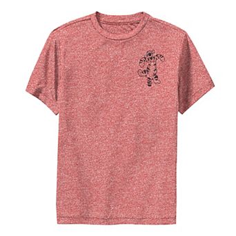 Disney's Winnie The Pooh Boys 8-20 Tigger Simple Left Chest Performance Graphic Tee