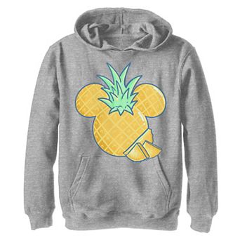 Disney's Mickey Mouse & Friends Boys 8-20 Mickey Pineapple Logo Graphic Fleece Hoodie