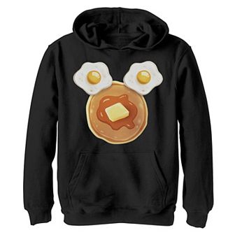 Disney's Mickey Mouse & Friends Boys 8-20 Mickey Pancakes & Eggs Ears Graphic Fleece Hoodie