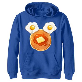 Disney's Mickey Mouse & Friends Boys 8-20 Mickey Pancakes & Eggs Ears Graphic Fleece Hoodie