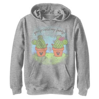 Disney's Mickey Mouse & Friends Boys 8-20 Mickey & Minnie You Prickle My Fancy Graphic Fleece Hoodie