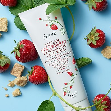 Sugar Strawberry Exfoliating Face Wash