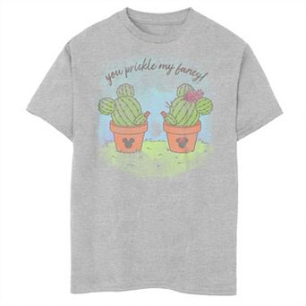Disney's Mickey Mouse & Friends Boys 8-20 Mickey & Minnie You Prickle My Fancy Graphic Tee