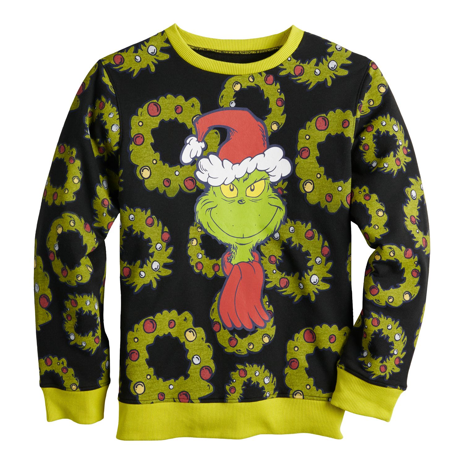 ugly christmas sweater grinch