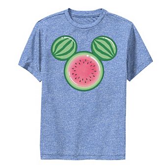 Disney's Mickey Mouse & Friends Boys 8-20 Mickey Watermelon Ears Performance Graphic Tee