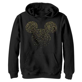 Disney's Mickey Mouse & Friends Boys 8-20 Mickey Mouse Glitter Fill Graphic Fleece Hoodie
