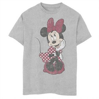 Disney's Mickey Mouse & Friends Boys 8-20 Minnie Mouse Shy Vintage Graphic Tee