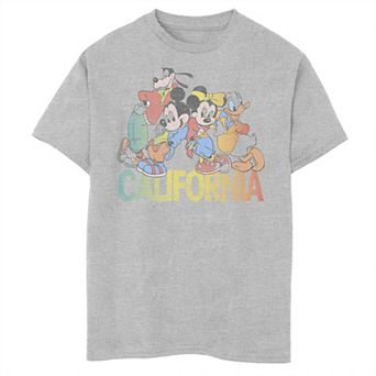 Disney's Mickey Mouse & Friends Boys 8-20 California Group Shot Graphic Tee