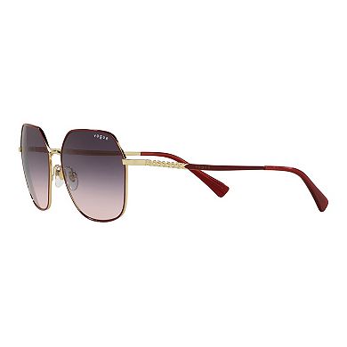 Women's Vogue VO4198S 58mm Gradient Round Sunglasses