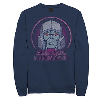 Men's Transformers All Hail Megatron Portrait Sweatshirt