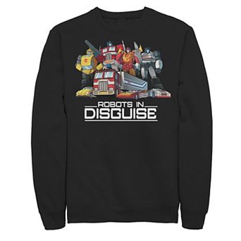 Men's Transformers Group Shots Robots In Disguise Sweatshirt