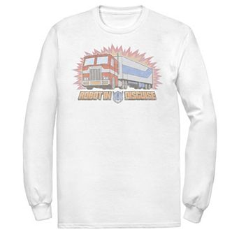 Men's Transformers Optimus Prime Robot In Disguise Tee